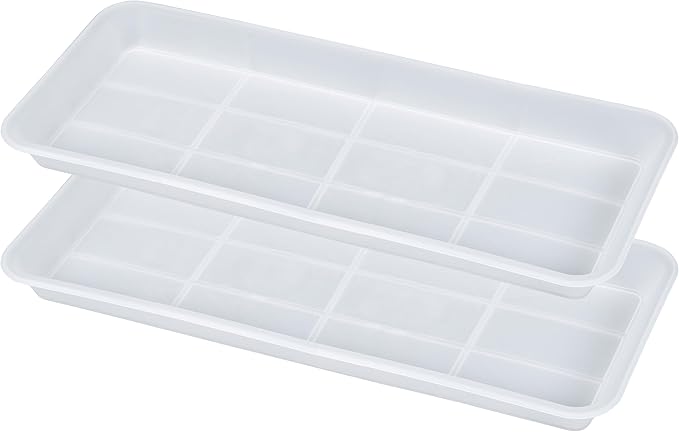 2 Pack of Plastic Plant Saucer