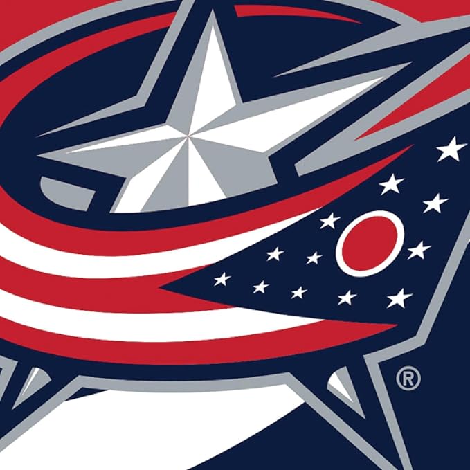 Team Sports America NHL Columbus Blue Jackets House Flag, 28 x 44, Double Sided Garden Flags for Outside, Outdoor Flags & Banners for Gardens Patio, Indoor Wall Decor Flag for Room