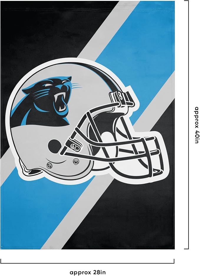 NFL Double Sided Team Logo Vertical Flag (40" x 28")