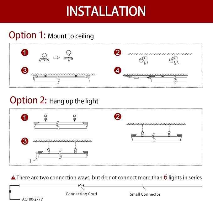 (Pack of 8 LED Grow Lights, 4FT T8 Grow Lights, 336W(8×42W) Full Spectrum LED Grow Light Strips with Reflectors, High PPFD Value LED Grow Lights for Seed Starting