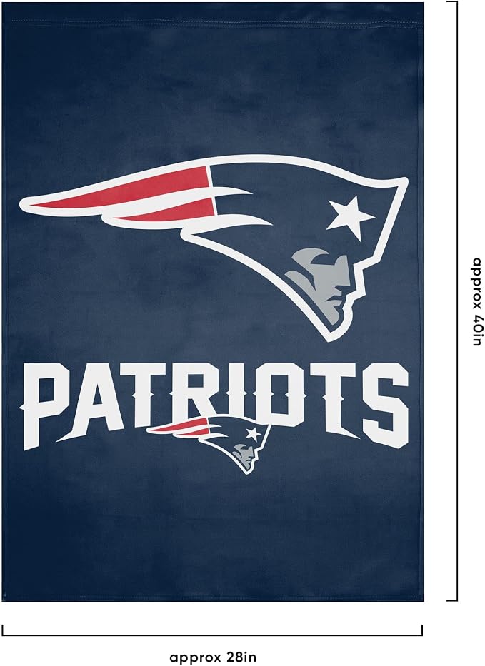 NFL Double Sided Team Logo Vertical Flag (40" x 28")