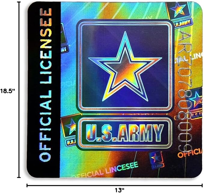 Army Burlap Garden Flag - Pack Armed Forces Rangers United State American Military Veteran Retire Official USA Vintage Applique - House Banner Small Yard Gift Double-Sided Made in 13 X 18.5