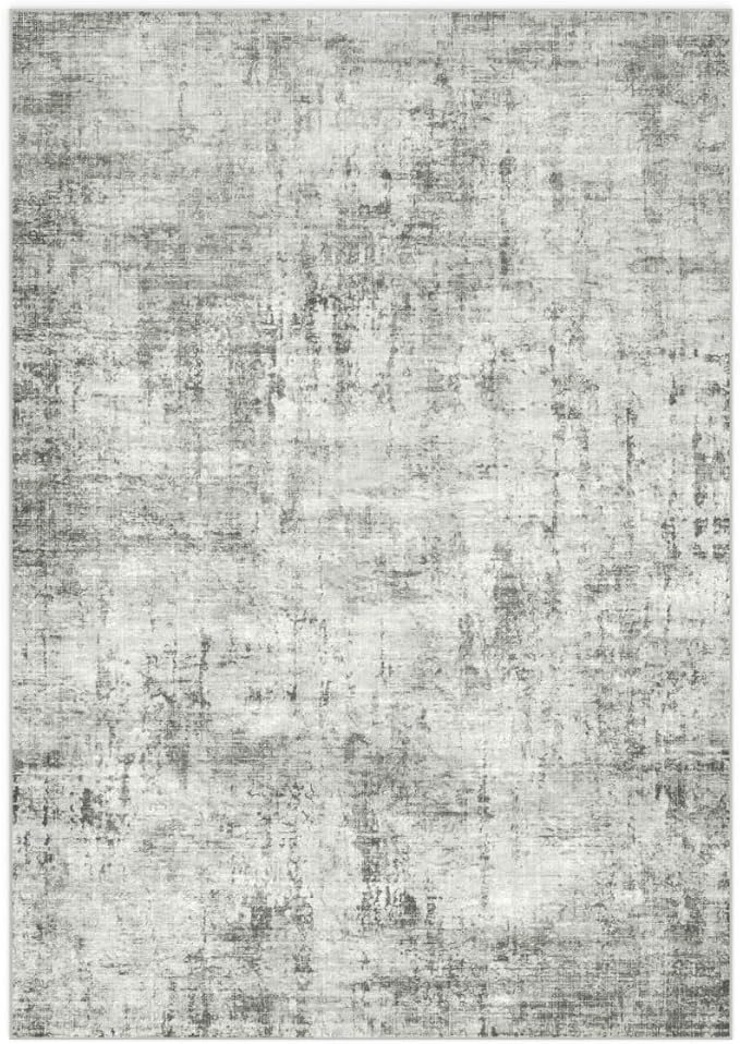 8x10 Area Rugs Washable Abstract Rug for Living Room Bedroom | Non Slip Soft Carpets Coastal Indoor Floor Stain Resistant Large Carpet for Bedroom Dining Room Farmhouse Nursery Office