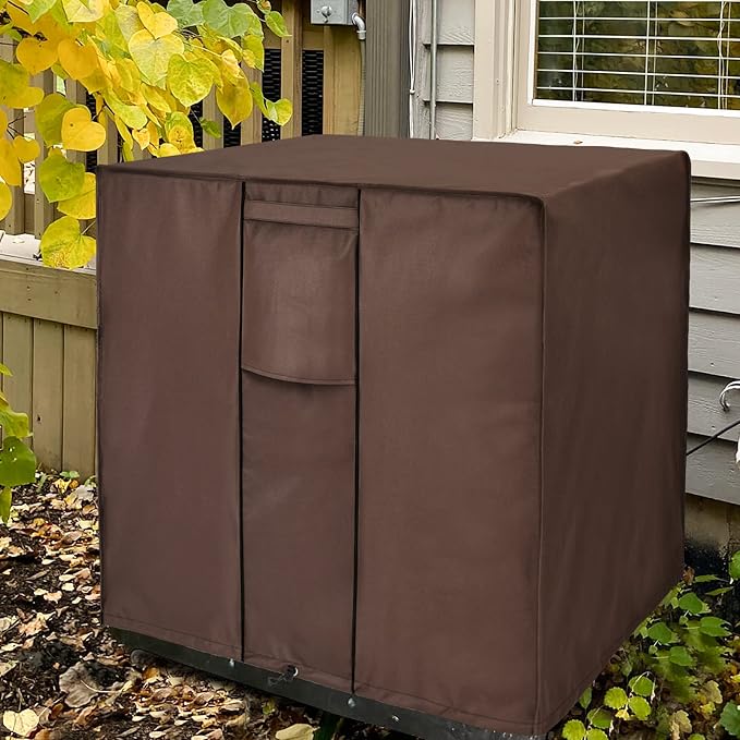 Air Conditioner Covers for Outside Unit Winter AC Covers for Outdoor Fits up to 26 x 26 x 32 inches