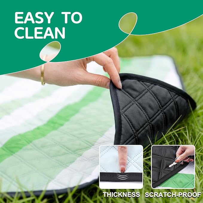 Waterproof Beach Blanket Picnic Mat Outdoor Rug Extra Large Sandproof Portable Xl Big Towel Umbrella Folding Pop Tent Shelter Shade Canopy Ball Fan Bag Manta Playa Cool Wedding Registry Must Have