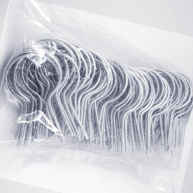 1-7/8" 11 Gauge Preformed Chain Link Fence Twist Tie Wire for Installing Chain Link Mesh. CASE Qty 10 Bags - 1,000