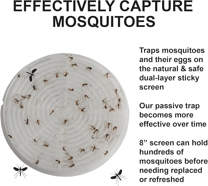 STUCK Pro AGO Mosquito Trap Sticky Screen Refills, 2-Pack