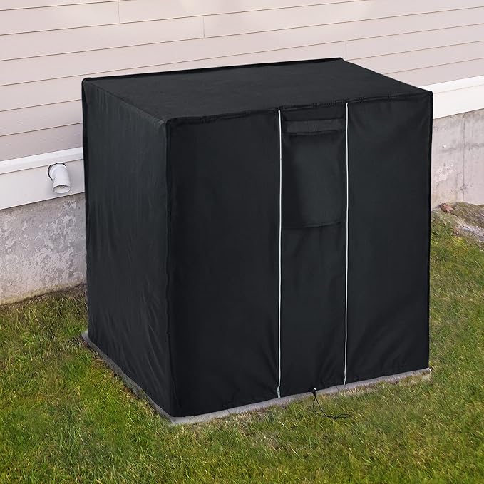 FORSPARK Air Conditioner AC Cover for Outside Units Fits up to 26 x 26 x 32 inches