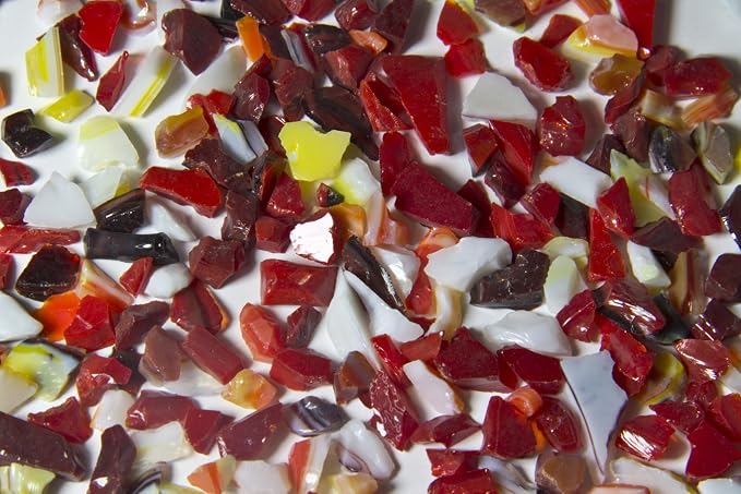 Decorative Concrete Aggregate – Colored Stone for Exposed Aggregate, Epoxy, Terrazzo & Broadcast Concrete Applications - Five or Ten Pound Bags