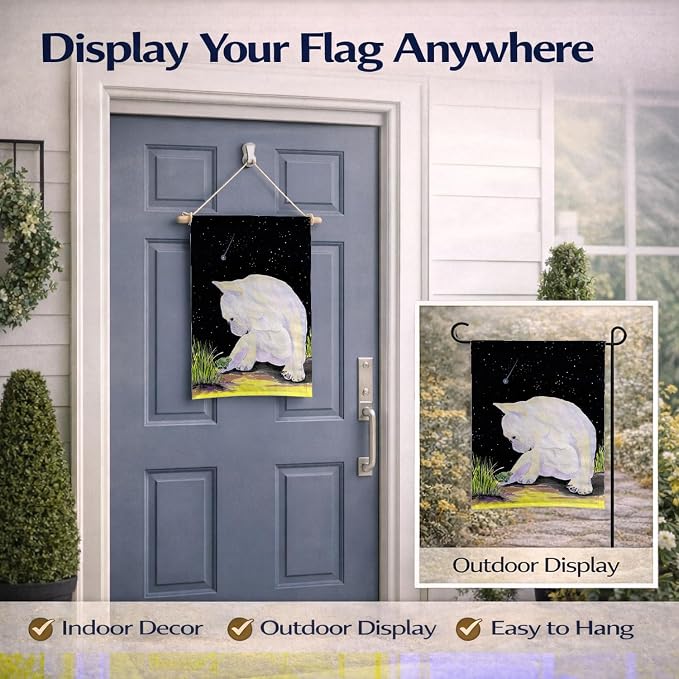 Caroline's Treasures SS8992GF French Bulldog Garden Flag Mailbox Flag Decorative Yard Flag Banner Outside Patio Artwork Yard Flower Beds, Garden Size, Multicolor