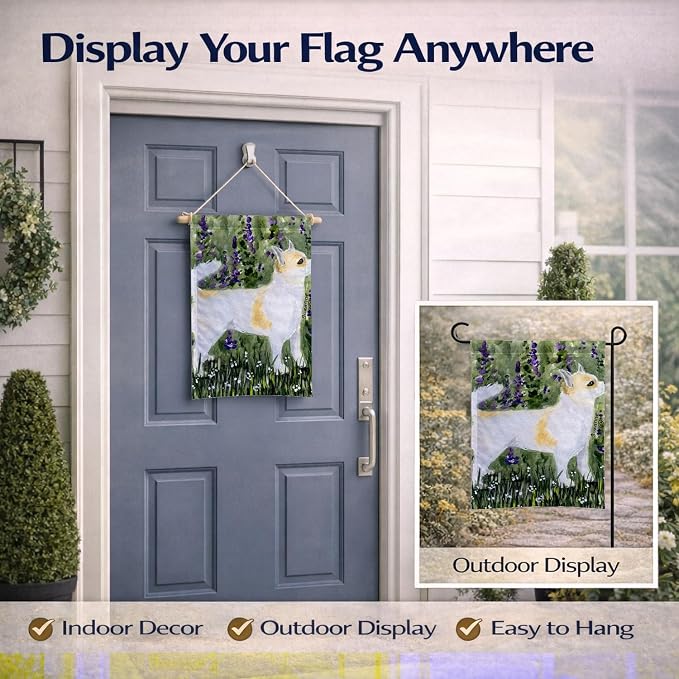 Caroline's Treasures SS8952GF Chihuahua Garden Flag Mailbox Flag Decorative Yard Flag Banner Outside Patio Artwork Yard Flower Beds, Garden Size, Multicolor