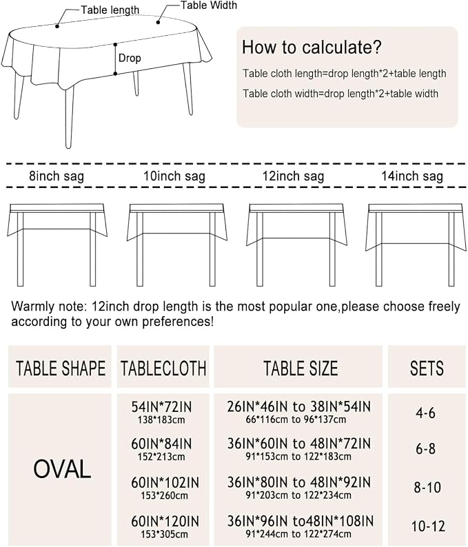 Zipper Tablecloth with Umbrella Hole for Patio Table, Waterproof Polyester Outdoor Table Cover, Easy Install Split Design, Wind Resistant, Multiple Patterns for Picnic, BBQ & Garden
