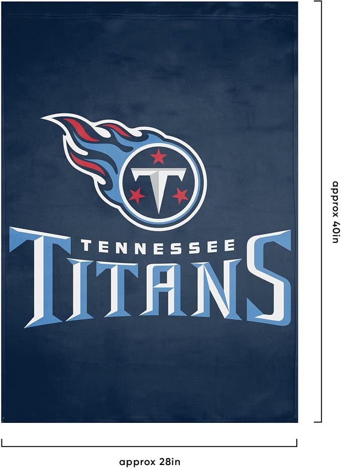 NFL Double Sided Team Logo Vertical Flag (40" x 28")