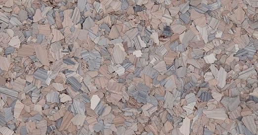 40 lb Box Decorative Chip Stone Flakes for Epoxy Floor Coating Protection/Enhancement for All Surfaces - for Garages, Basements, & More (Pumice)