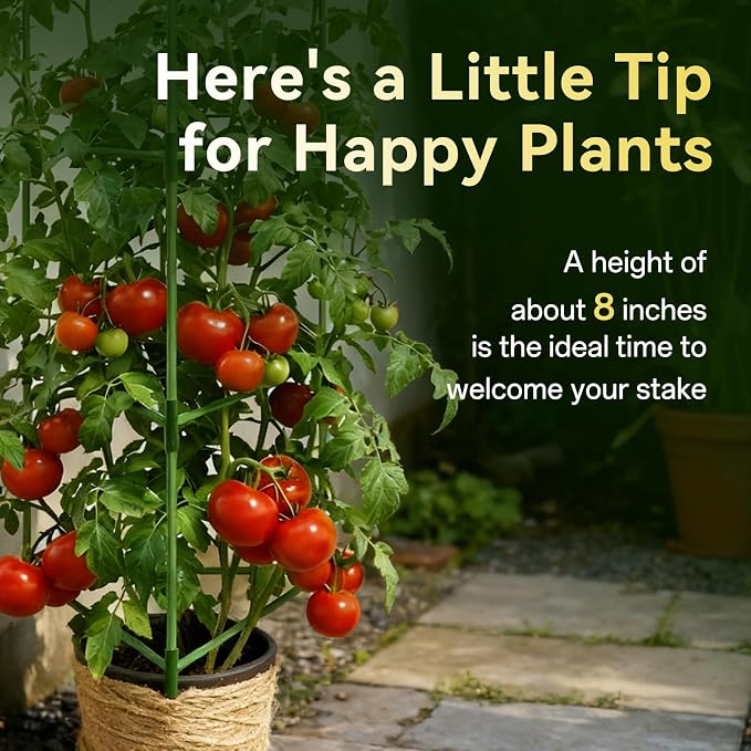 Halatool 3 Pack Tomato Cages for Graden 60 Inch, Adjustable Metal Tall Heavy Duty Tomato Trellis Plant Support, Tomatoes Stakes for Climbing Vegetables Flowers Fruits