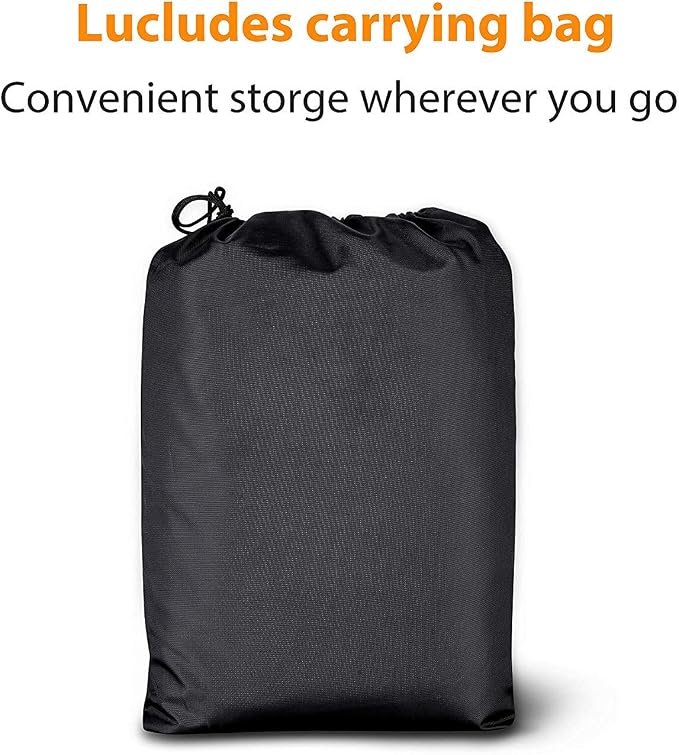 Waterproof ATV Cover, 420D Heavy Duty Kids 4 Wheeler Quad Cover Small Protection for Honda Polaris Yamaha Suzuki Kawasaki Kart (87''x39''x42'')
