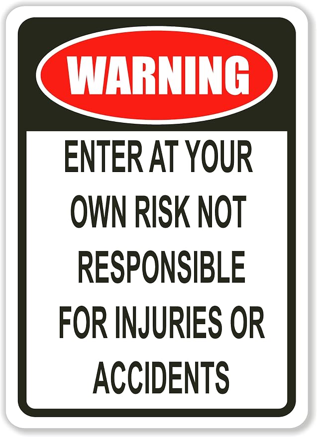 Custom Signs Outdoor Metal for Home Office Business, Personalized, Door, Porch, Delivery, Man Cave, Shop, Garage, Street. For Outside or Inside Use. Our Metal Signs Are UV Printed Solid Aluminum (Border/blk, 10" x 14")