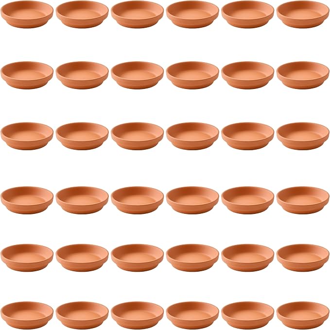 Ashland 4" Clay Saucer, 36 Pack