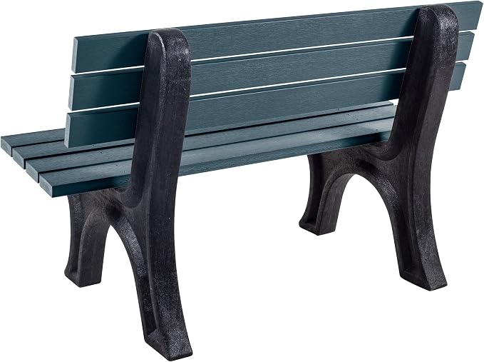 Sequoia Professional Aurora 4 ft Park Bench, Federal Blue