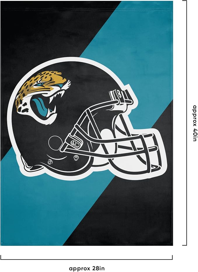 NFL Double Sided Team Logo Vertical Flag (40" x 28")