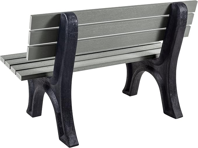Sequoia Professional CM-BENSQ43-CGE Aurora 4 ft Park Bench, Coastal Teak