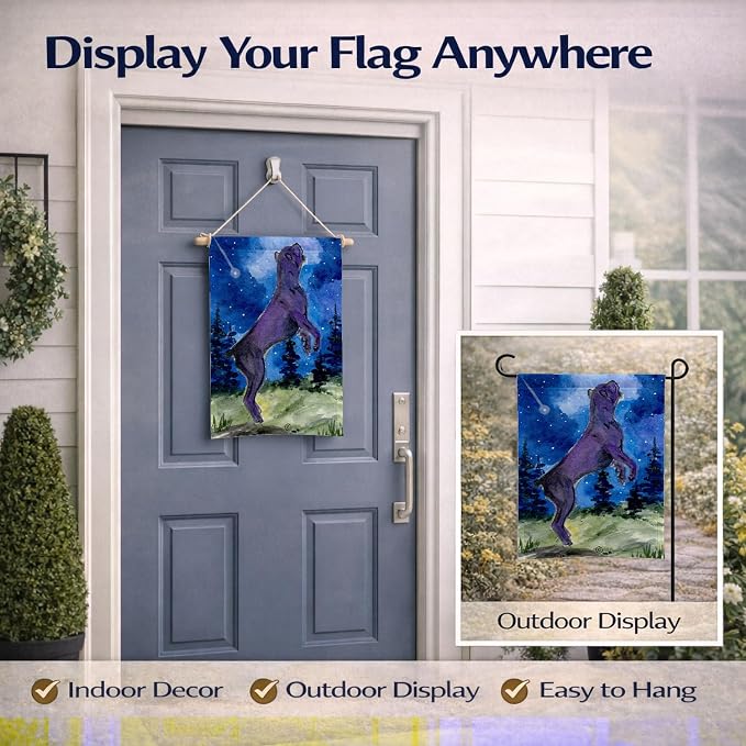 Caroline's Treasures SS8999GF Cane Corso Garden Flag Mailbox Flag Decorative Yard Flag Banner Outside Patio Artwork Yard Flower Beds, Garden Size, Multicolor