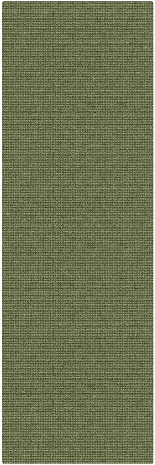 KOZYFLY Cotton Runners for Hallway 3x8, Wide Washable Runner Rug, Woven Non Slip Kitchen Runner, Braided Entryway Rug, Floor Carpet for Foyer, Bedroom, Hall, Olive Green/Earthy Green