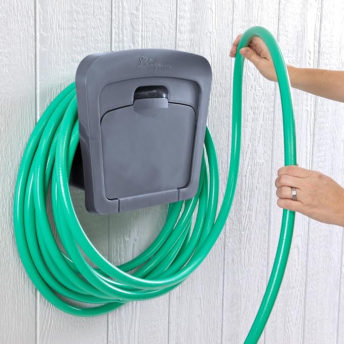 Liberty Garden Products 501-G Hose Hanger, Plastic, Gray