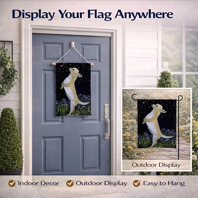 Caroline's Treasures SS8152GF Chihuahua Garden Flag Mailbox Flag Decorative Yard Flag Banner Outside Patio Artwork Yard Flower Beds, Garden Size, Multicolor