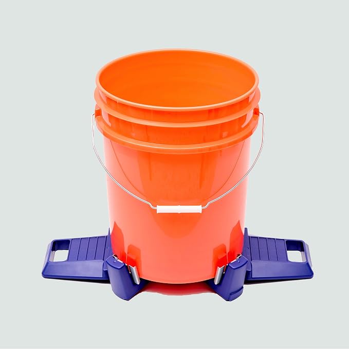 Bucket Vice 5-Gallon Bucket Gripper/Holder, Blue