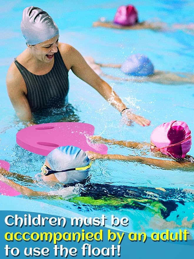 Aulock Swimming Kickboard for Kids with Handrail Hole | Safe Swimming Training Aid Kickboard, Practising Swimming Kickboard for Beginners, for Summer Pool Party