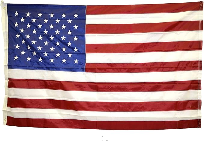 Shop72 American Flag 5x8 Ft, Allegiance to USA, American Flags for Outside, Our Allegiance To Freedom, This Garden Banner Made Heavy Duty to work outside as well, Bandera De Estados Unidos