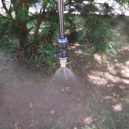 Update Drip Irrigation Kit, 82FT Automatic Watering System with 20 Replaceable 360° Bendable Sprayers, Atomizing Copper Nozzles for Garden, Plant, Lawn, Patio and Yard.(20)