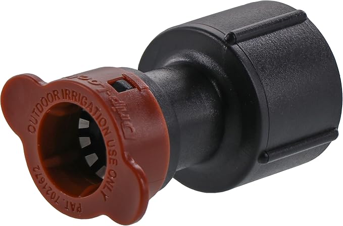 Orbit 67790 1" MPT 4-in-1 Drip Sprinkler Valve, Filter, Pressure Regulator, and Drip Irrigation Drip Tubing Adapter