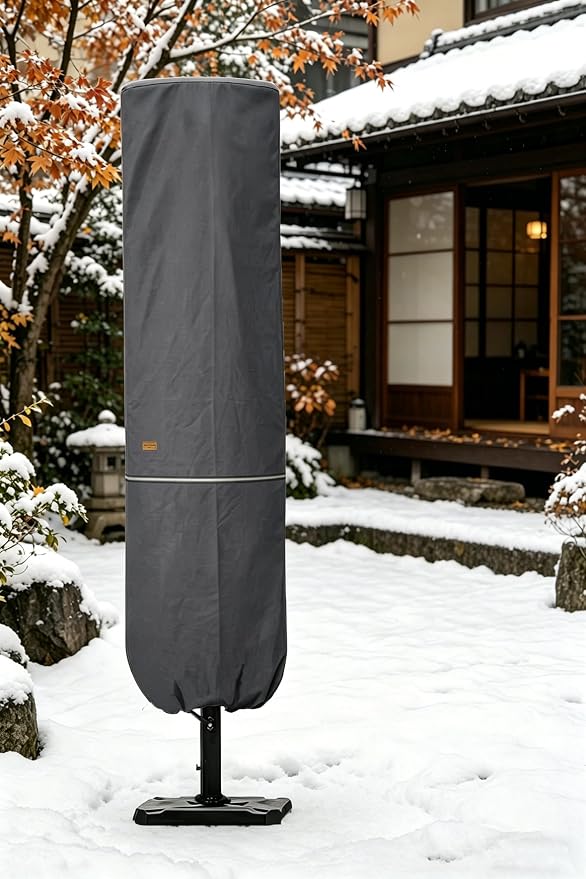 Patio Umbrella Cover for 7ft-11ft Umbrellas Or 15ft Double-Sided Umbrellas