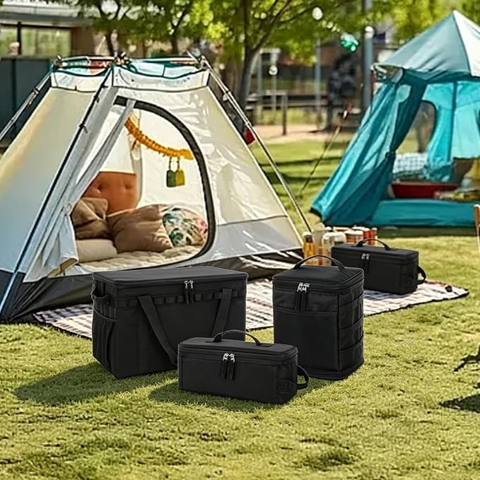 6L Camping Storage Bag, Tactical Camping Storage Bag | 600D is durable, waterproof, Suitable for camping, traveling, picnicking