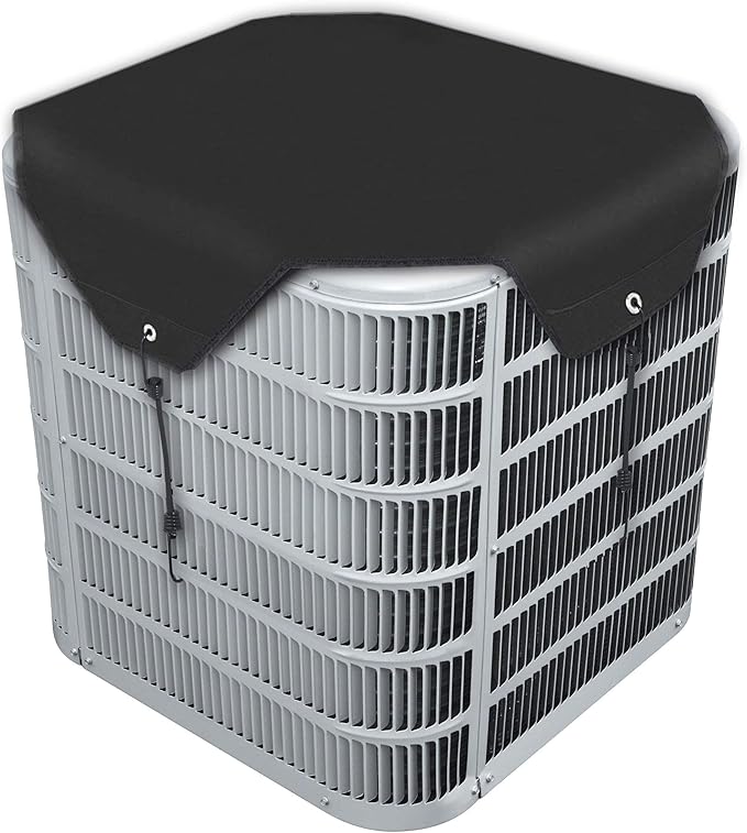 Winter Air Conditioner Covers for Outside Units, Waterproof Central Cover Sturdy Covers Ac Defender, Heavy Duty Top Ac Cover for Outdoor
