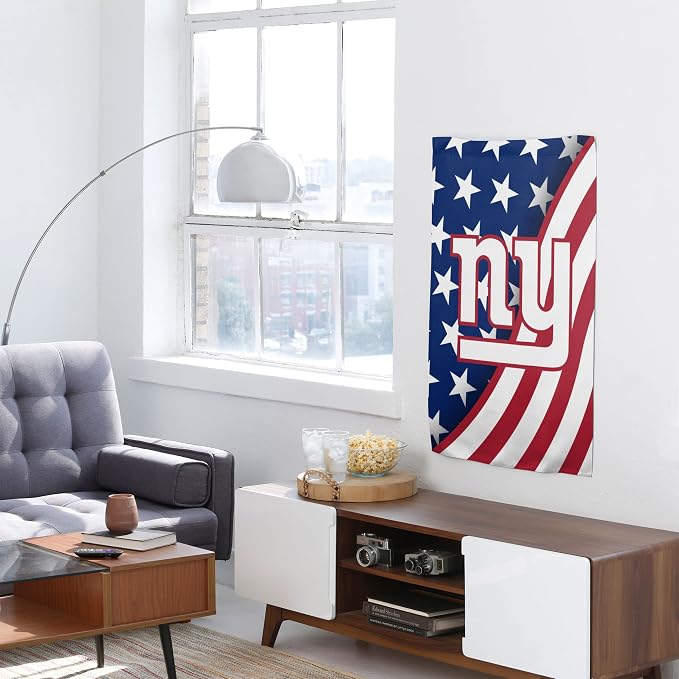 NFL Double Sided Team Logo Vertical Flag (40" x 28")