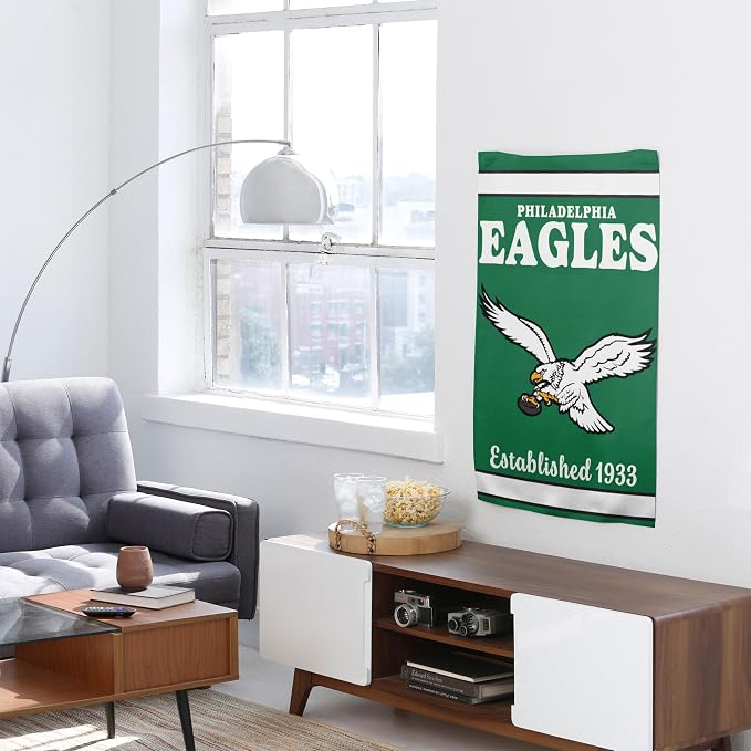 NFL Double Sided Team Logo Vertical Flag (40" x 28")