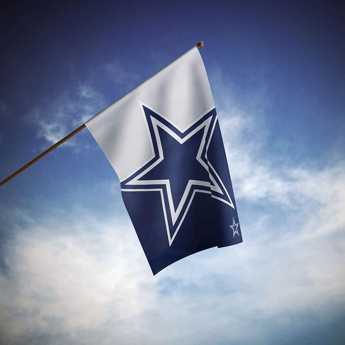 NFL Double Sided Team Logo Vertical Flag (40" x 28")