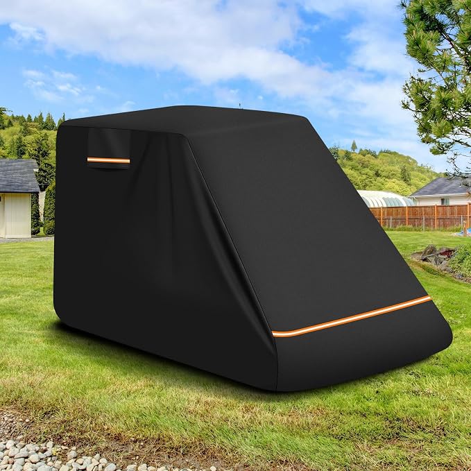 Skid Steer Loader Cover Compatible with Bobcat MT100, Toro Dingo TX1000, Ditch Witch SK800, Heavy Duty Outdoor Waterproof Skid Steer Loader Cover with PU Coating 110" Lx43 Wx57 H