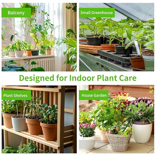 Automatic Indoor Plant Waterer, Dual Pump Drip Irrigation System with Timer, 20 Adjustable Drippers, Self Watering for Potted Plants, Easy Setup