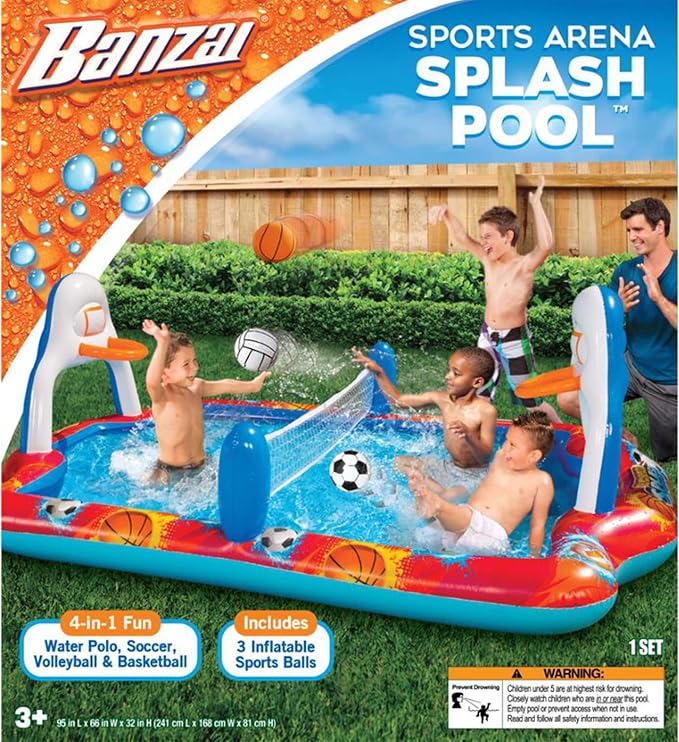 BANZAI Sports Arena Splash Pool