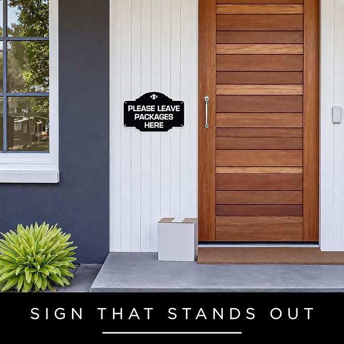 Custom Sign, Customized for Outdoor/Indoor Use, Personalized Designer Style Sign, 24 Colors, Rust-Free Thick ACM - Horizonal Double Arched 12x18 Inch, 24 Colors, Rust-Free Thick ACM by My Sign Center, USA