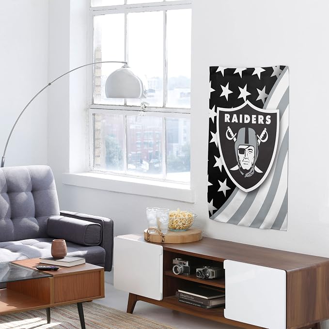 NFL Double Sided Team Logo Vertical Flag (40" x 28")