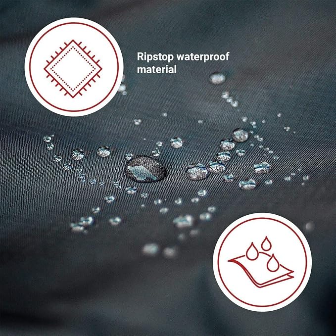 Bike Cover for 1,2 or 3 Bikes Waterproof Bicycle Cover Outdoor Bike Storage Covers XL XXL 420D Heavy Duty Rain Sun UV Wind Proof for Mountain Road Electric Bike etc