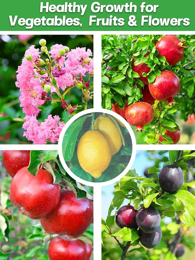 6pcs 3.3ft x 5ft Insect Bird Netting for Garden - Ultra-Fine Blueberry Bush Netting Cover with Drawstring for Garden Protection Flower Tomato, Plant Protectors from Animals