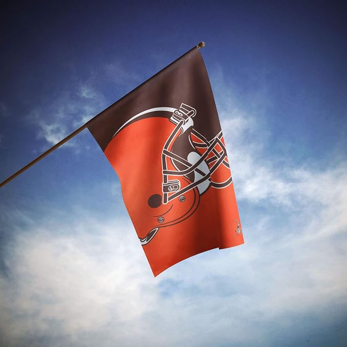 NFL Double Sided Team Logo Vertical Flag (40" x 28")