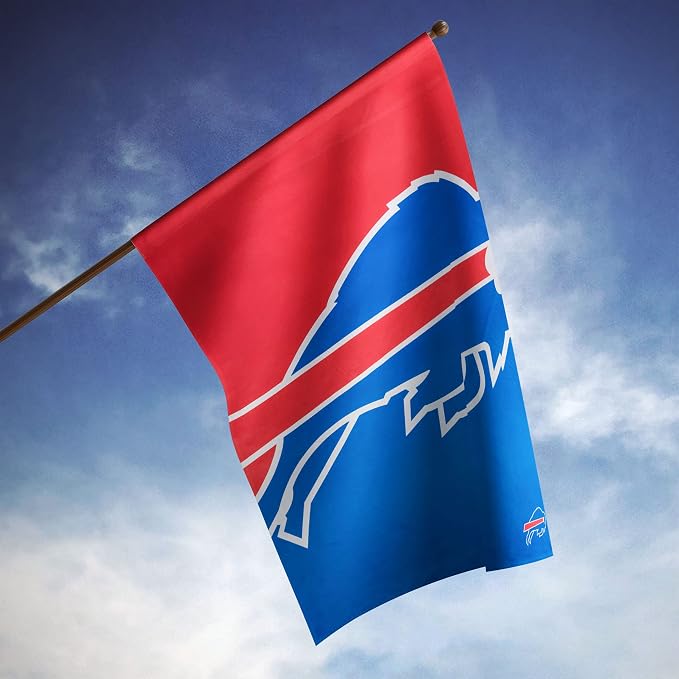 NFL Double Sided Team Logo Vertical Flag (40" x 28")