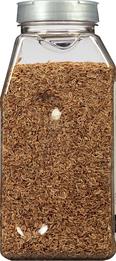McCormick Culinary Whole Dill Seed, 15 oz - One 15 Ounce Container of Dill Seed Spice, Versatile for Use in Salads, Dressings, Bread, Entrees, Pickling and More